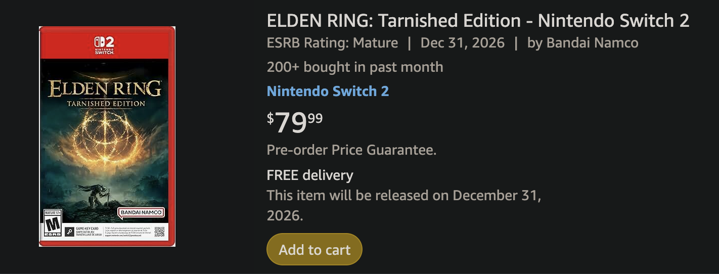 Tarnished Edition: Pre-Orders Are Live, and We Need to Talk