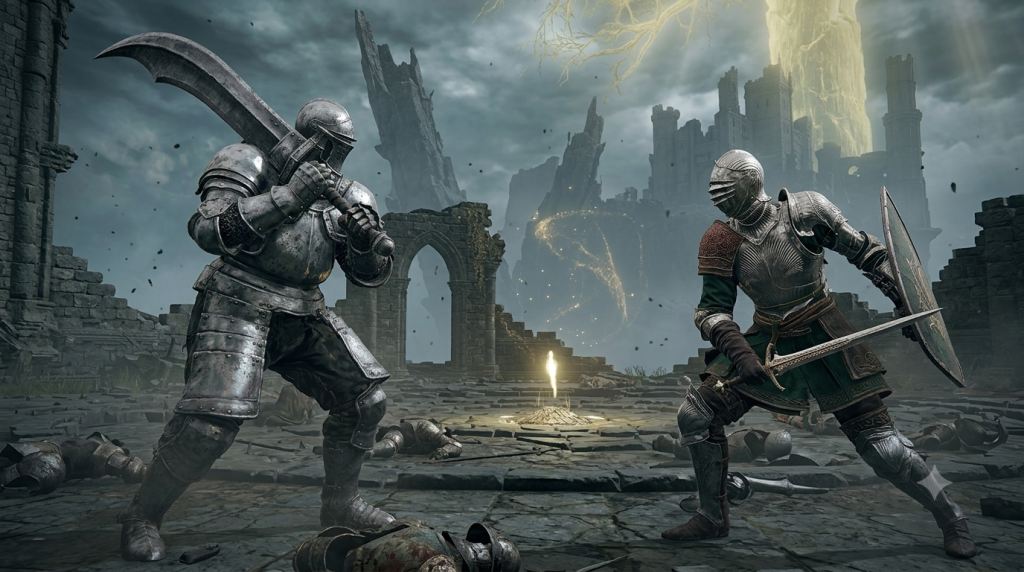 Idus & Heavy Knight in action