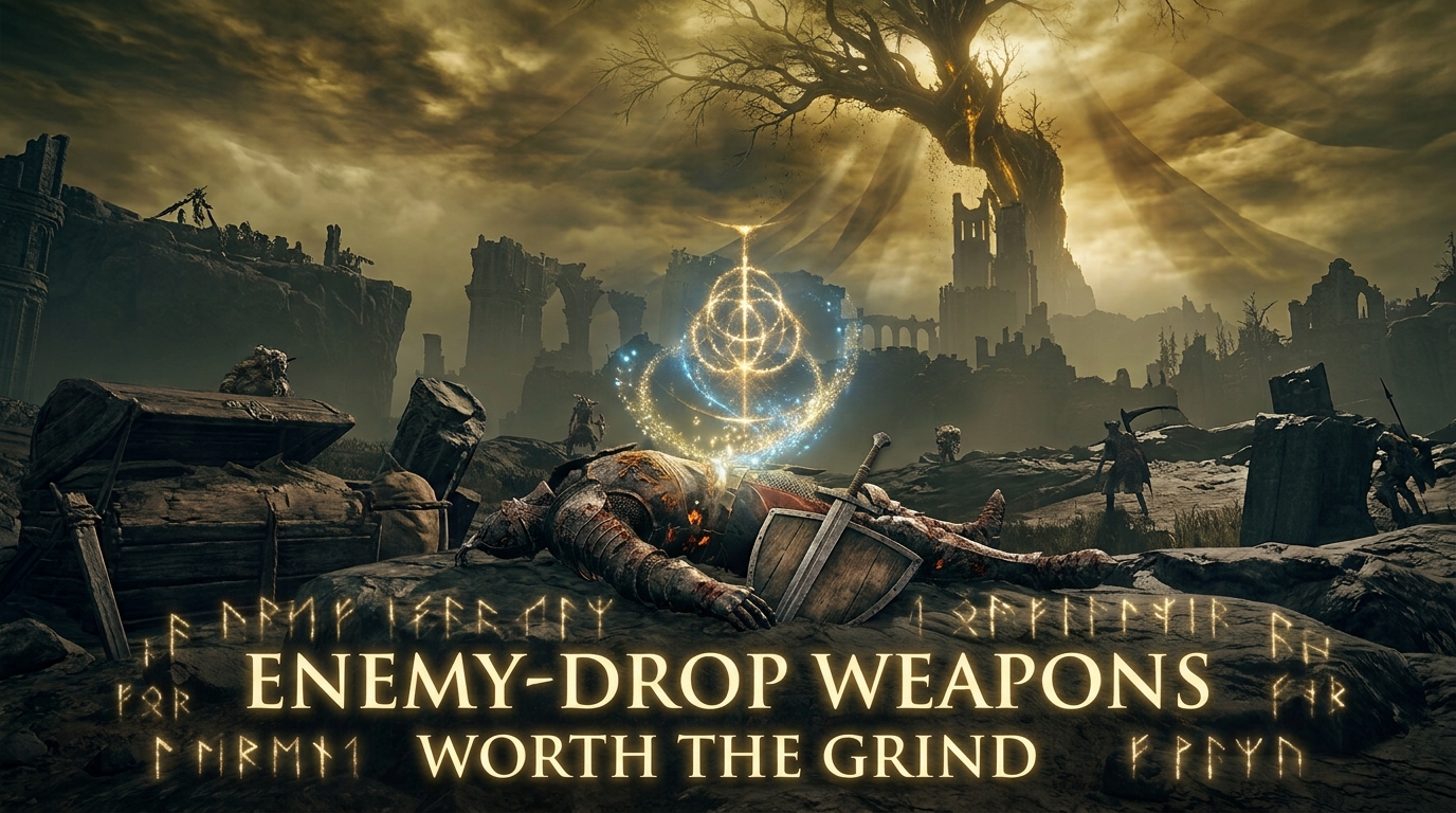 10 Enemy-Drop Weapons Worth the Grind in Elden Ring